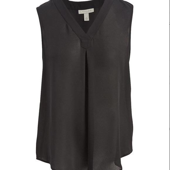 NEW WITH‎ TAGS Emaline Essential Black Sleeveless Top 3X - Picture 2 of 14